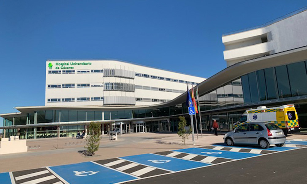 Radiophysics and radiological protection service, at the Cáceres hospital