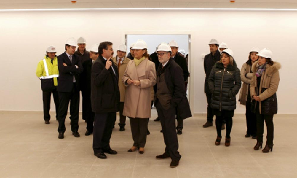 Rudi's visit to the Palace of Justice of Huesca