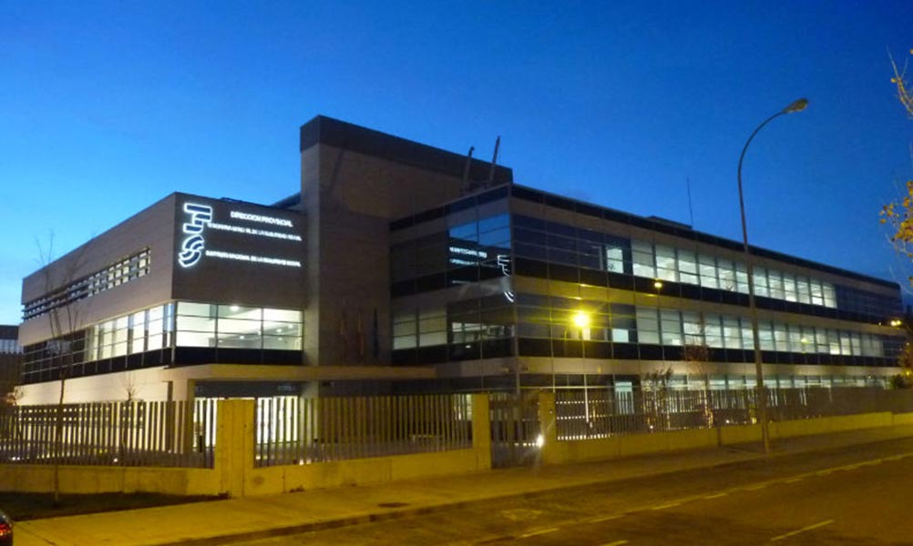 Headquarters building for the Provincial Offices of TGSS and INSS in Palencia