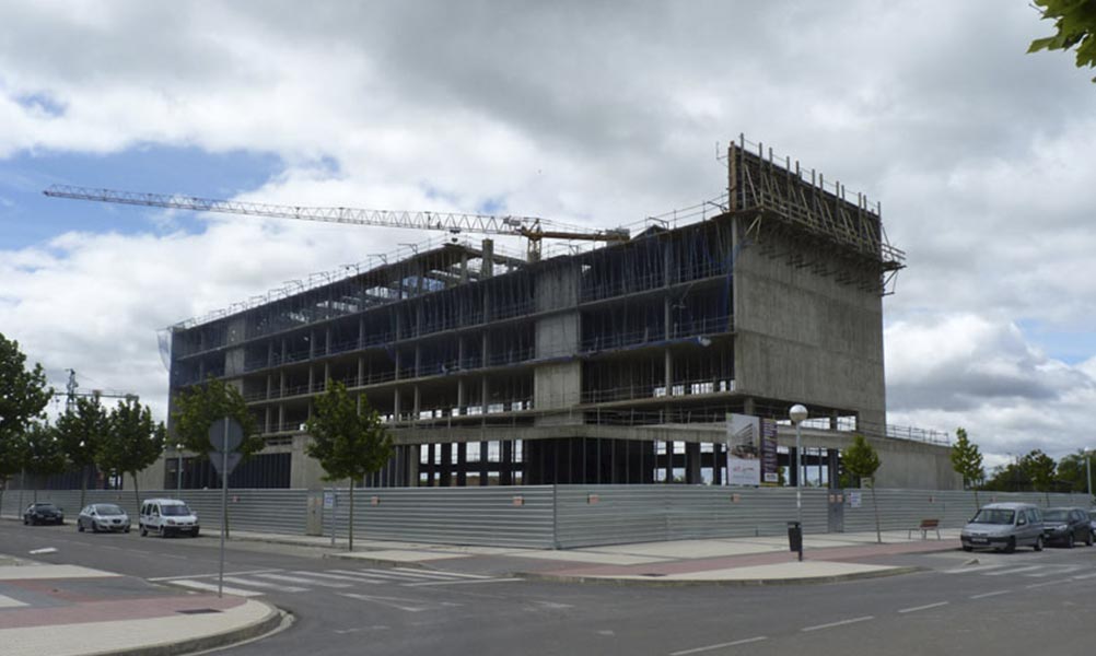 Nuevo edificio de la Audiencia Provincial y los Juzgados de Huesca