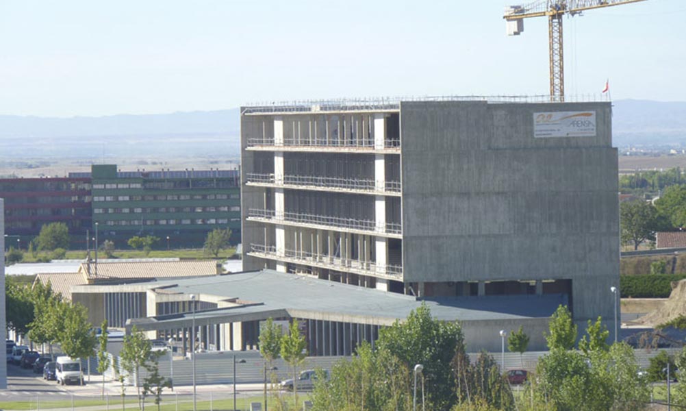 Nuevo edificio de la Audiencia Provincial y los Juzgados de Huesca