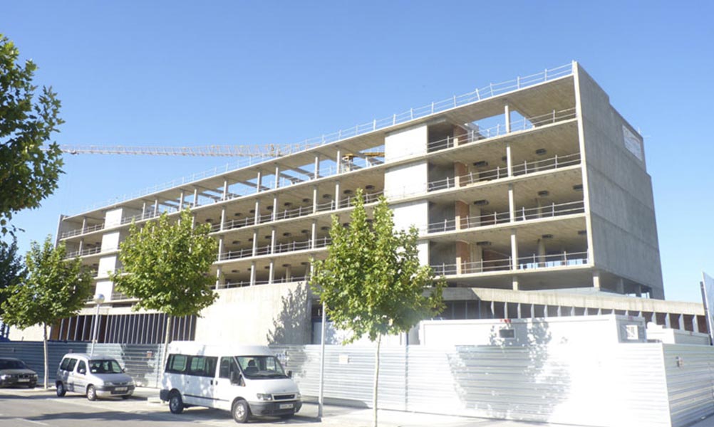 Nuevo edificio de la Audiencia Provincial y los Juzgados de Huesca