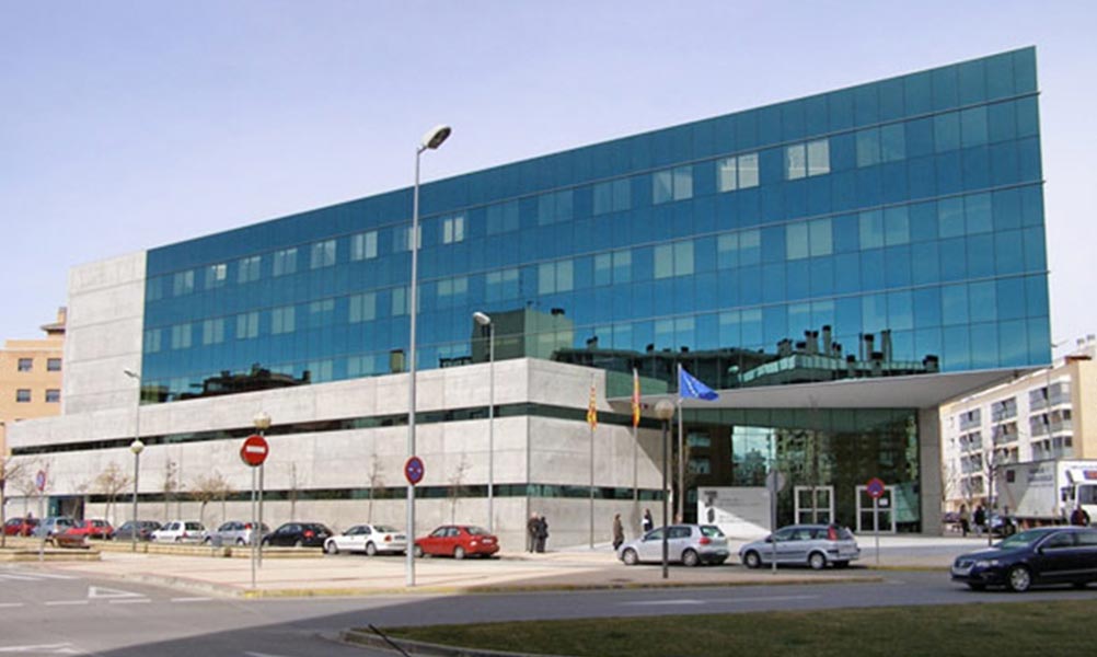 Headquarters of the Provincial Directorate of TGSS and INSS Huesca
