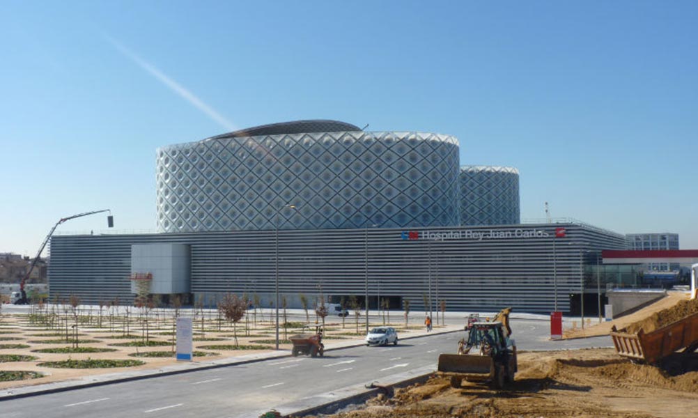 The new Juan Carlos I Hospital (Móstoles)