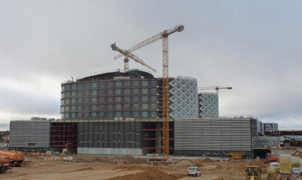 The new Juan Carlos I Hospital (Móstoles)