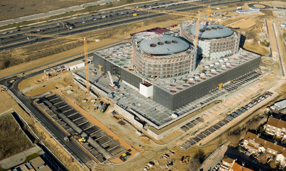 The new Juan Carlos I Hospital (Móstoles)