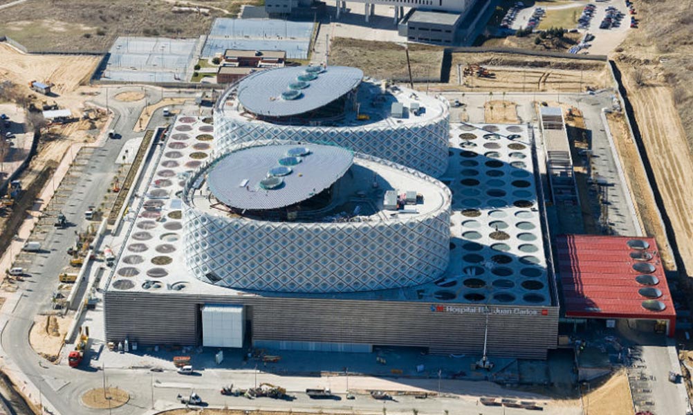 The new Juan Carlos I Hospital (Móstoles)