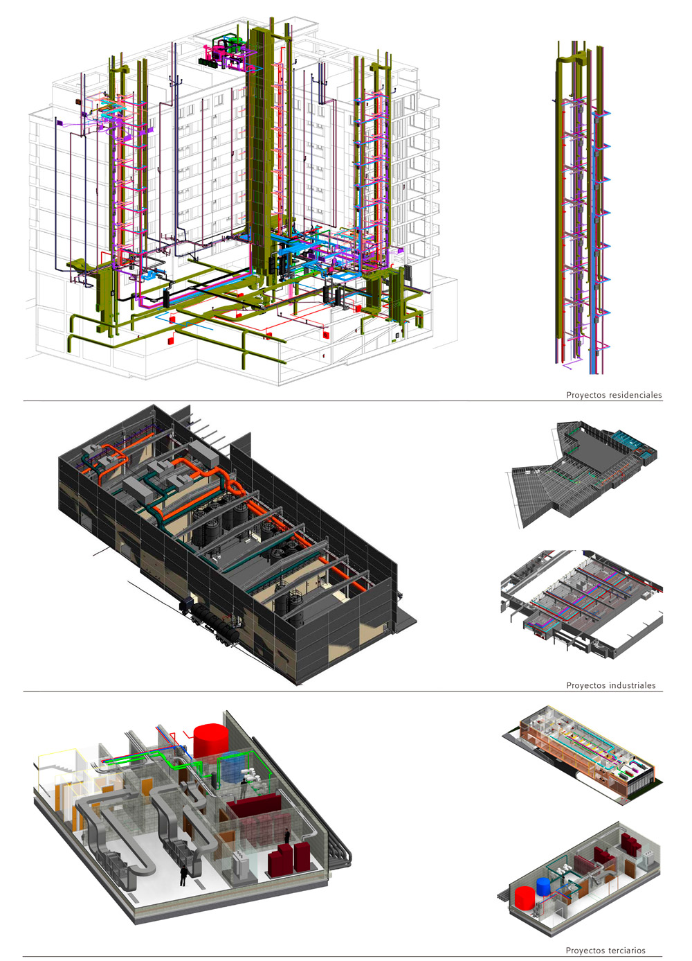 Design of installations in BIM